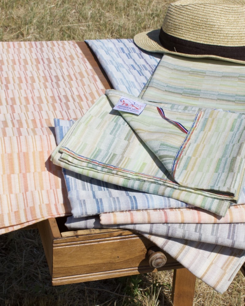brouillade fabriqué et tissé en France pur coton brouillade fabriqué et tissé en France pur coton