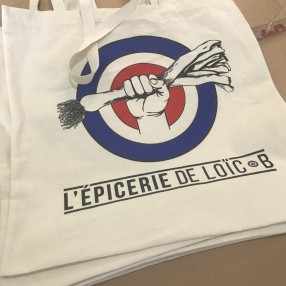 L’épicerie de Loïc.B  fabriqué et tissé en France pur coton