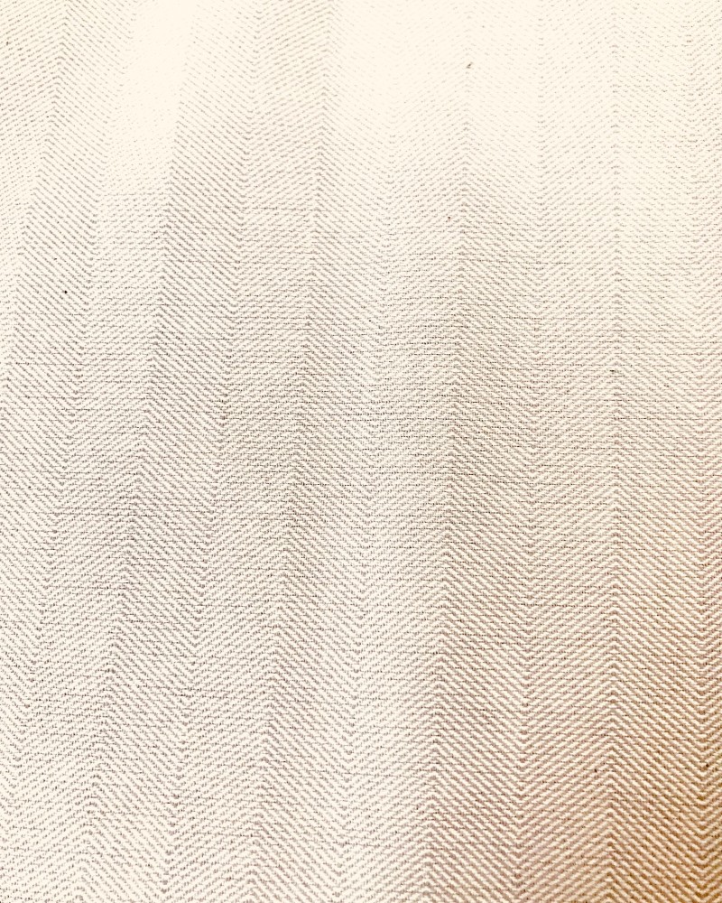 CHEVRON BEIGE fabriqué et tissé en France pur coton CHEVRON BEIGE fabriqué et tissé en France pur coton