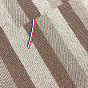 châtaigne  détail poche LISERÉ BLEU BLANC ROUGE