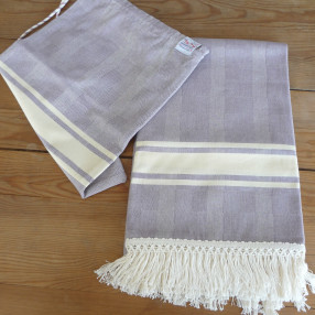 CASSIS/VANILLE made in france coton d'Égypte