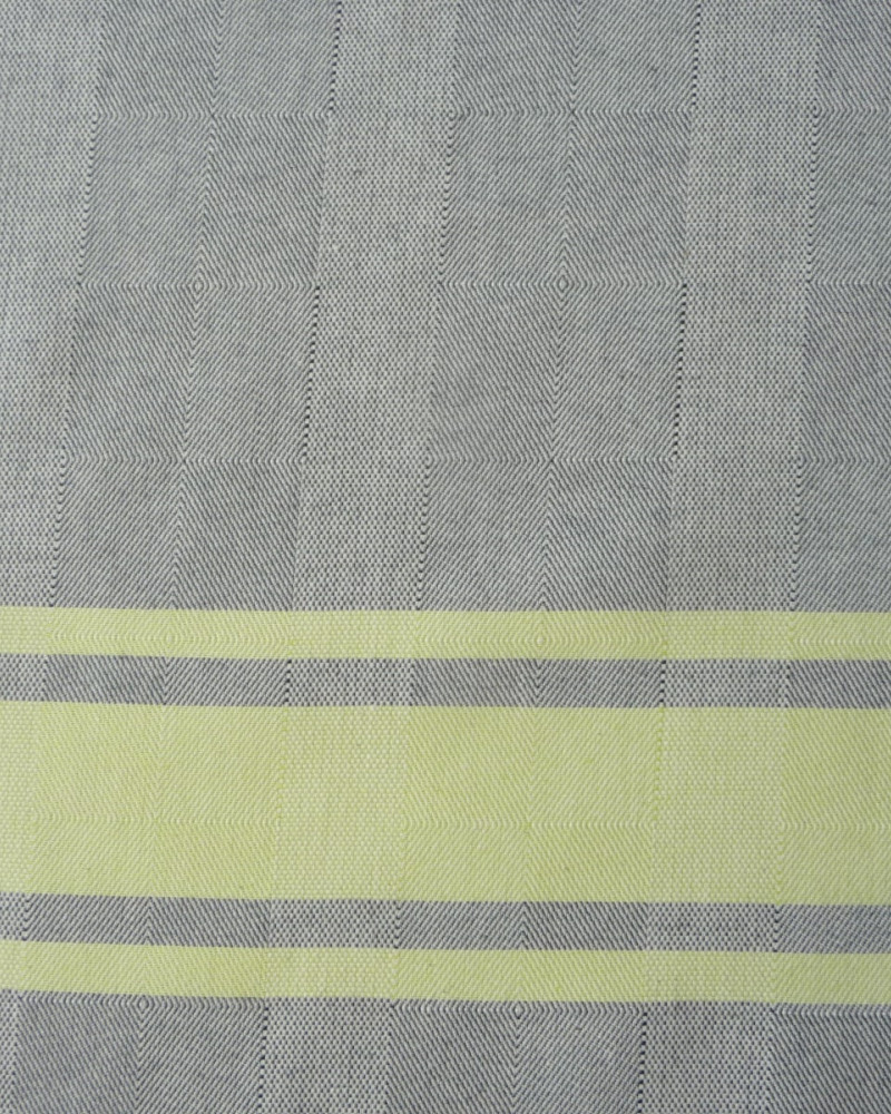 BLEU NUIT ET CITRON made in france coton d'Égypte