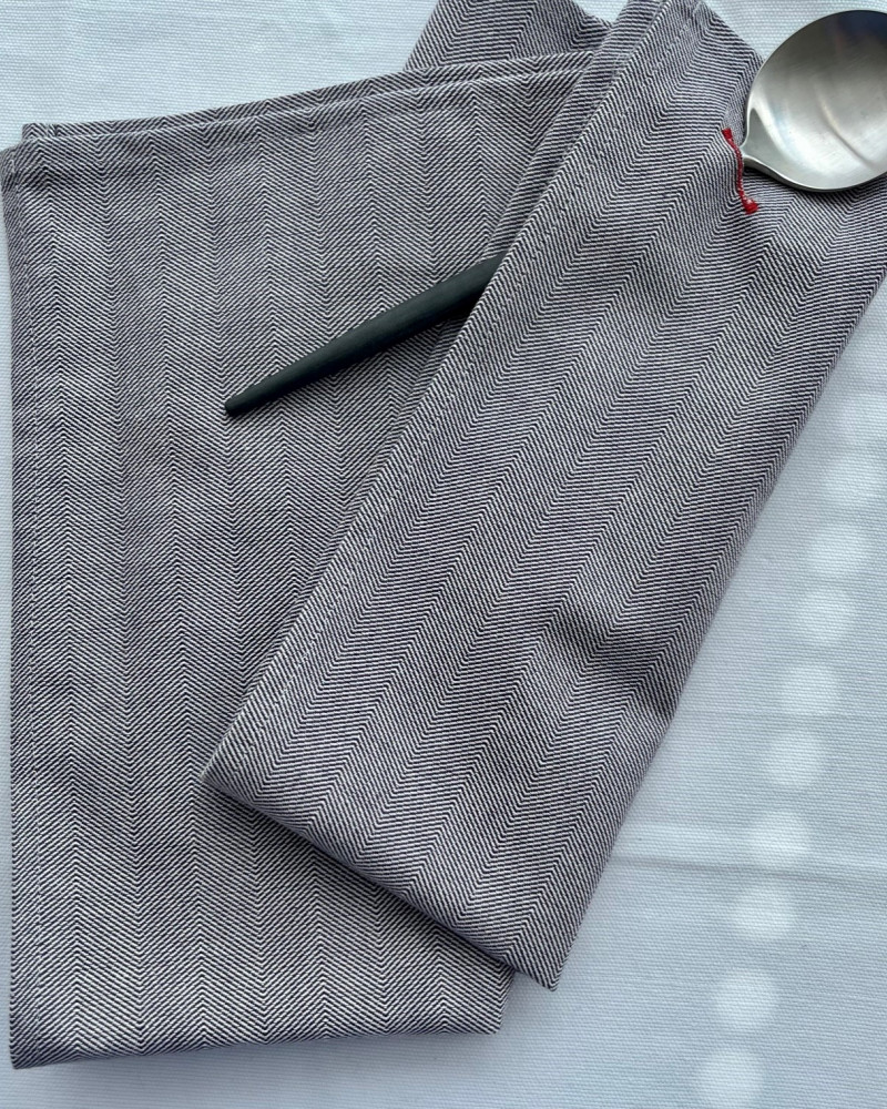 AUBERGINE fabriqué et tissé en France pur coton AUBERGINE fabriqué et tissé en France pur coton