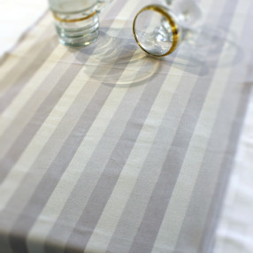 blanquette beige - 100 % coton - made in France