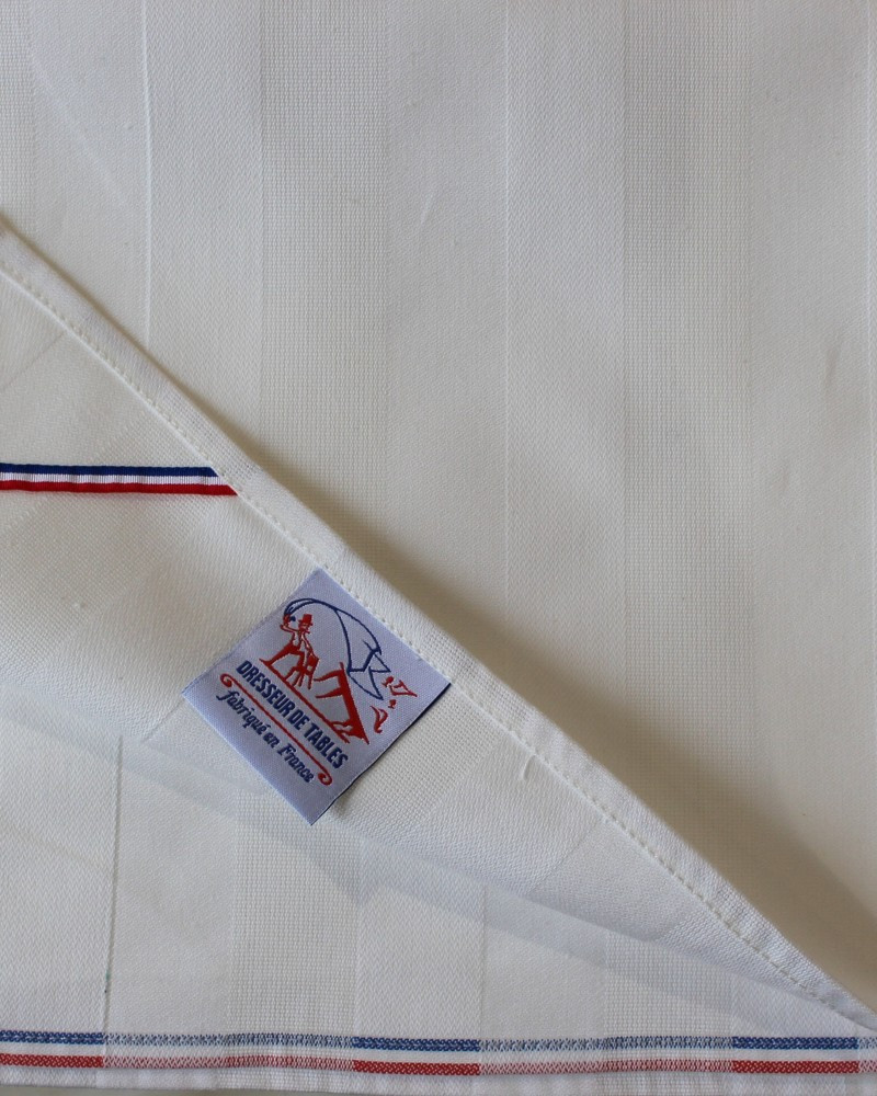 Torchon BLANQUETTE blanc - 100 % coton - made in France Torchon BLANQUETTE blanc - 100 % coton - made in France