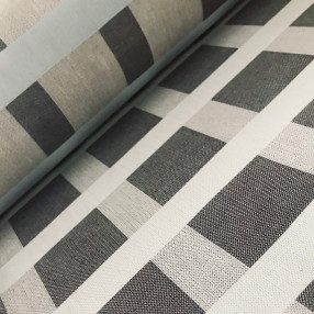 Raviole gris beige, à assortir avec serviettes gris beige ou gris ou beige - tissé et fabriqué en France