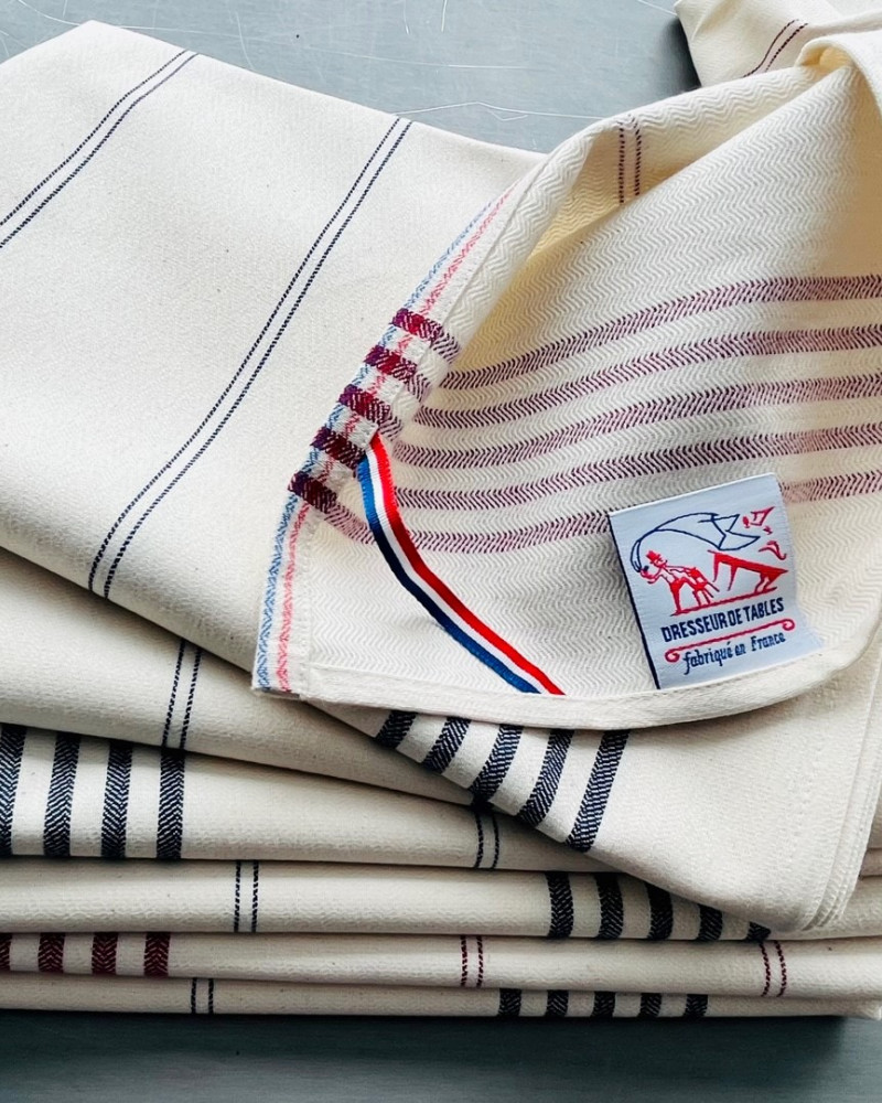 Provence 100 % coton brut et marine ou rubis #fabriquéenfrance #madeinfrance Provence 100 % coton brut et marine ou rubis #fabriquéenfrance #madeinfrance