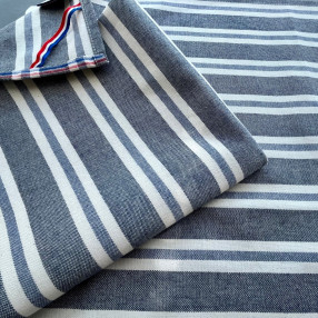 Louise col. bleu coton - fabriqué en France