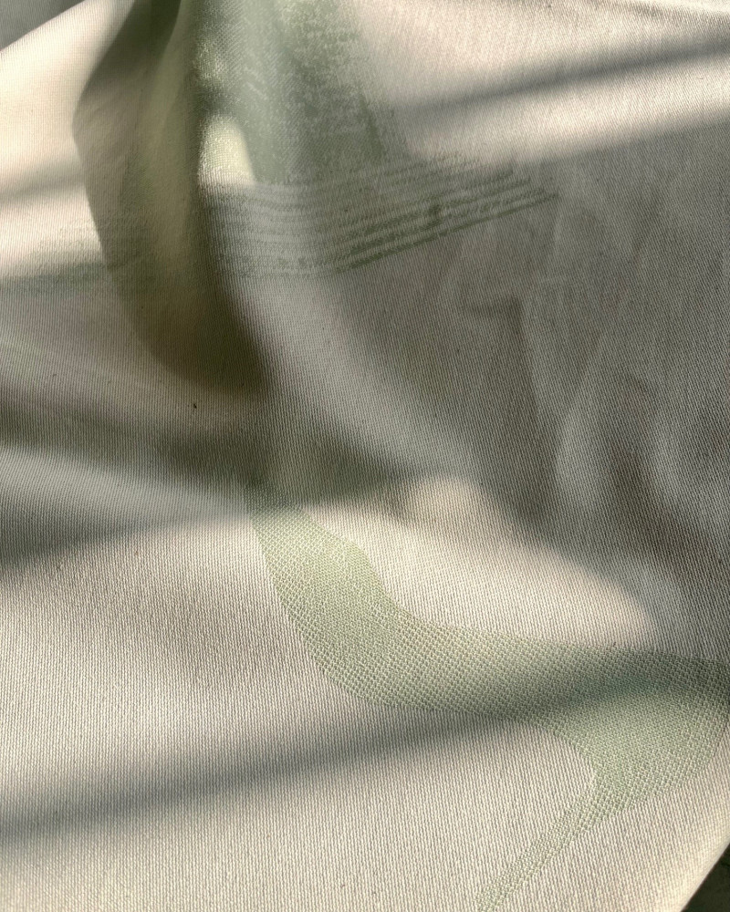 Torchon jacquemart 100 % coton made in France coloris vert amande Torchon jacquemart 100 % coton made in France coloris vert amande