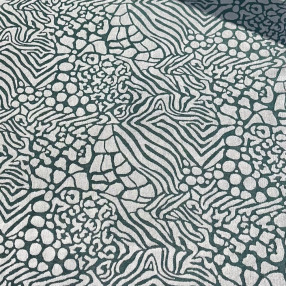 jacquard savane sapin 100% coton - made in France
