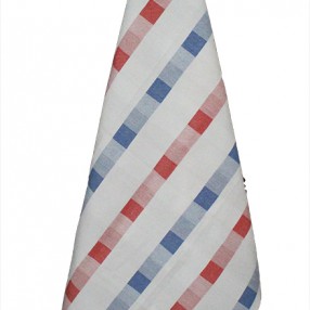 torchon BLANQUETTE bleu blanc rouge  fabriqué et tissé en France pur coton