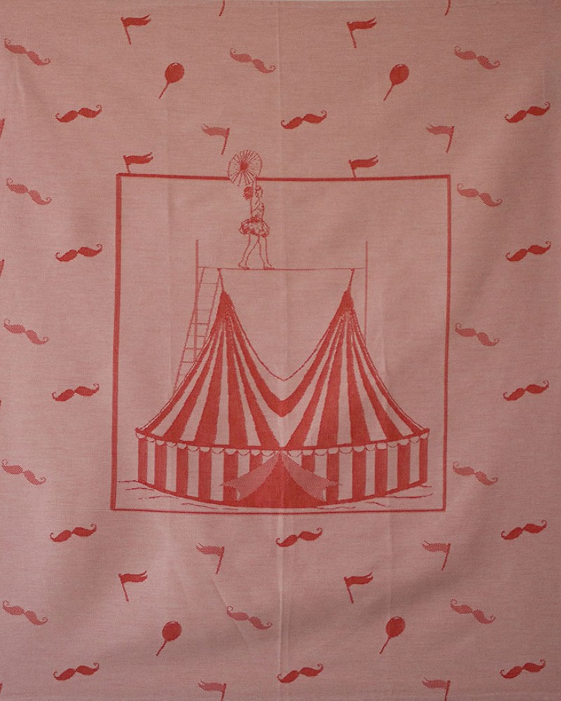 détail motif rouge détail motif rouge