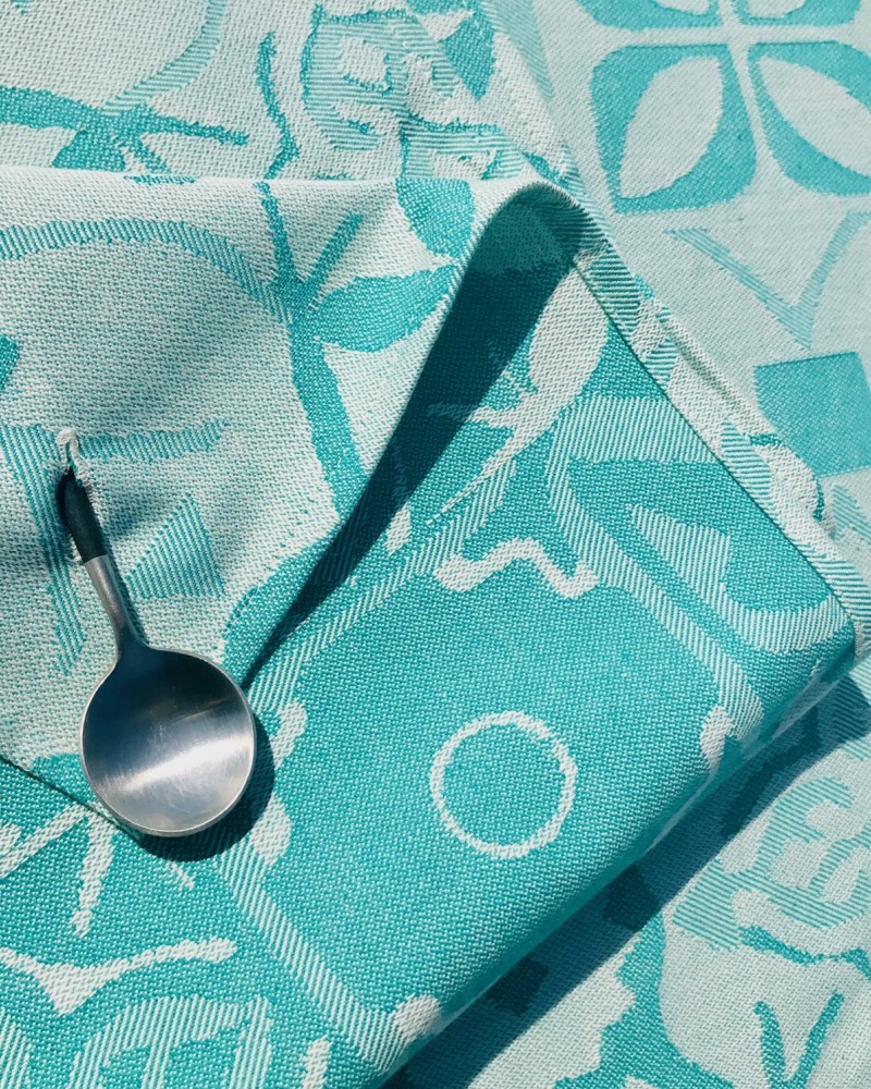 MENTHE fabriqué et tissé en France pur coton MENTHE fabriqué et tissé en France pur coton